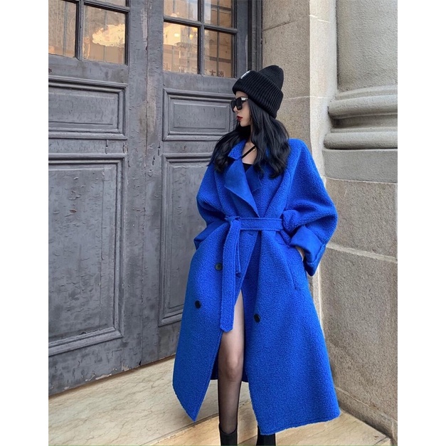 Áo choàng bông form rộng cá tính⚡️ANDUSTORE⚡️ấm lại chất ngầu