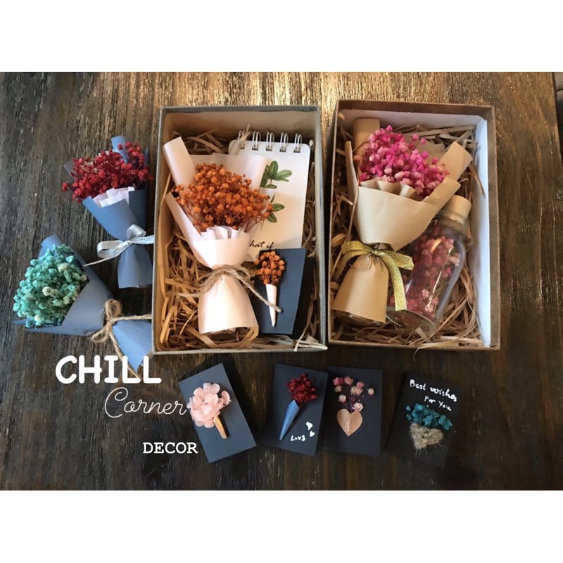 Set quà tăng hoa khô siêu xinh tặng sinh nhật, 8/3, 20/10, 20/11, tốt nghiệp... | BigBuy360 - bigbuy360.vn