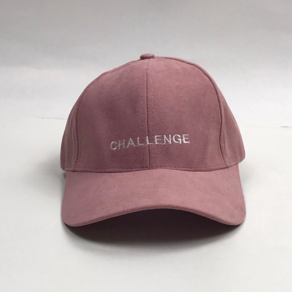 Mũ lưỡi trai thêu hình chữ Challenge  Nón kết chất nỉ cao cấp thời trang form unisex nam nữ K36 MN