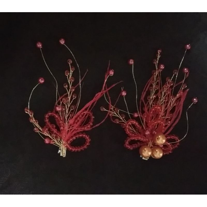 cặp cài đỏ 75k