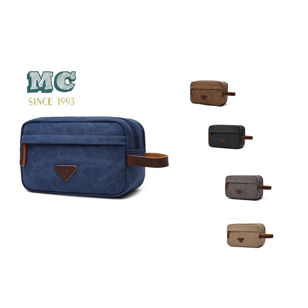 ⏩⏩Túi cầm tay unisex chất liệu vải bố, đựng đồ tiện ích - Mã 6077