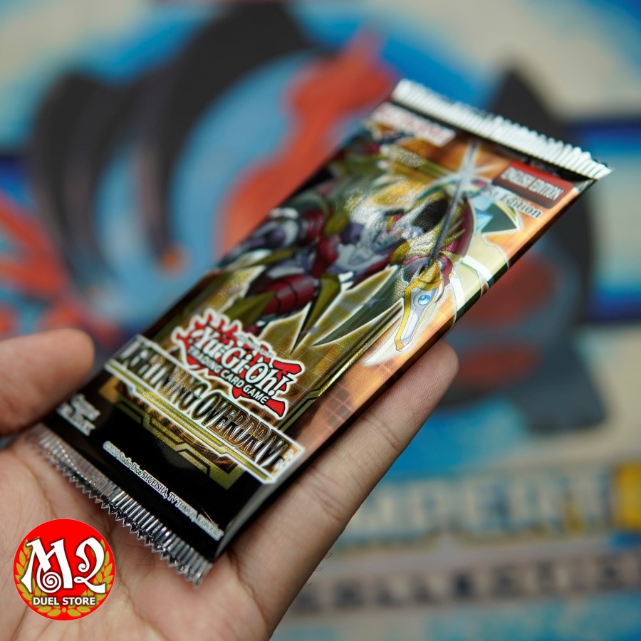 Gói thẻ bài Yugioh Lightning Overdrive Booster Pack Yugioh - 09 cards Sealed - Nhập khẩu từ Hoa Kỳ USA