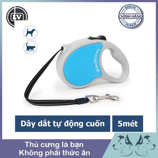 Dây dắt cho chó mèo - dây dắt cuốn tự động cho pet