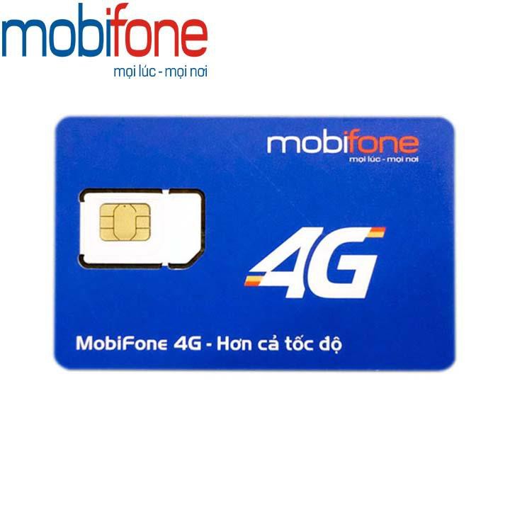 SIM 4G MOBIFONE MAX BĂNG THÔNG không giới hạn dung lượng tốc độ cao chính hãng