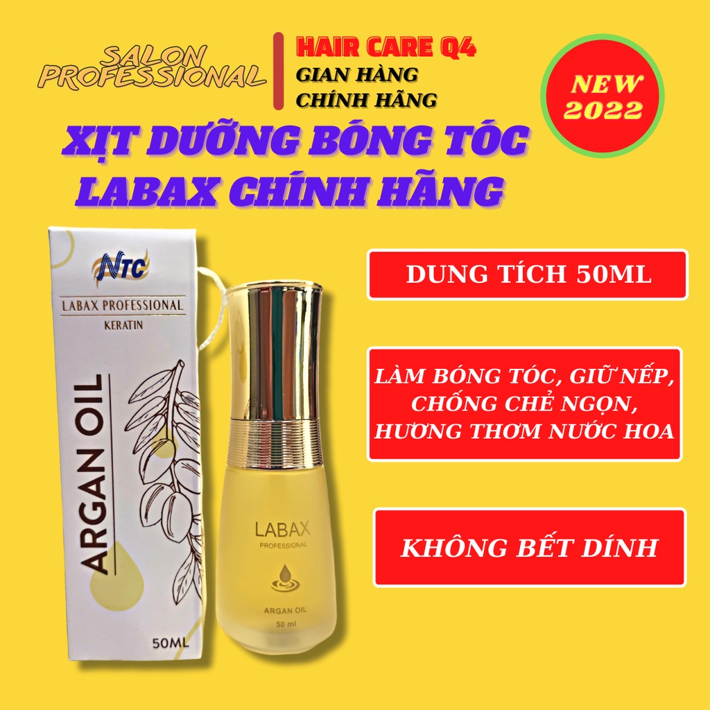 Tinh Dầu Serum Phục Hồi Tóc NTC Labax Argan Oil 50ml Chính Hãng Cty - Hair Care Q4