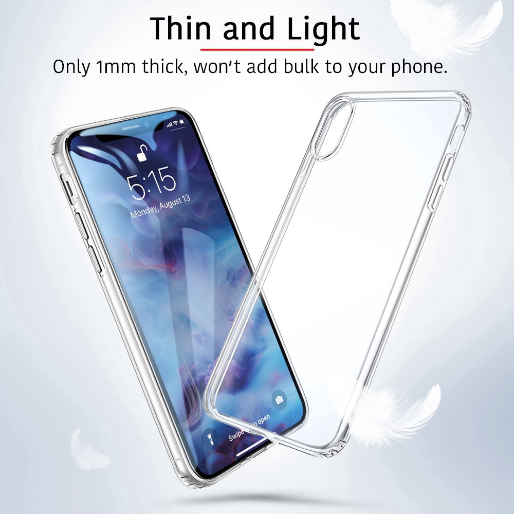 Ốp điện thoại ESR TPU trong suốt cho iPhone