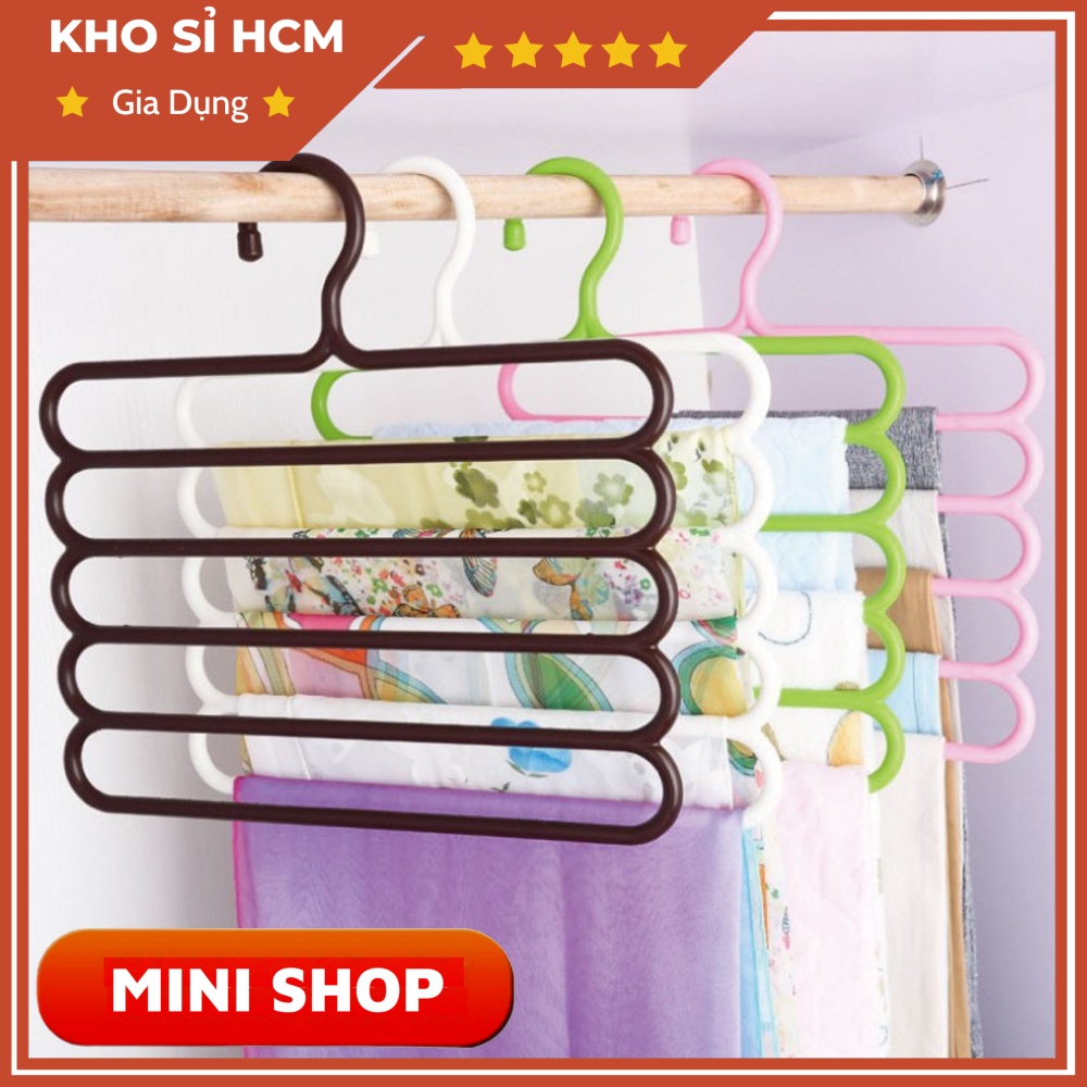 Móc Nhựa Treo Quần Áo Nhiều Tầng Tiện Ích MINISHOP H247