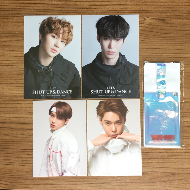 NCT DOYOUNG JUNGWOO POSTCARD SET / CARD HOLDER CONCERT