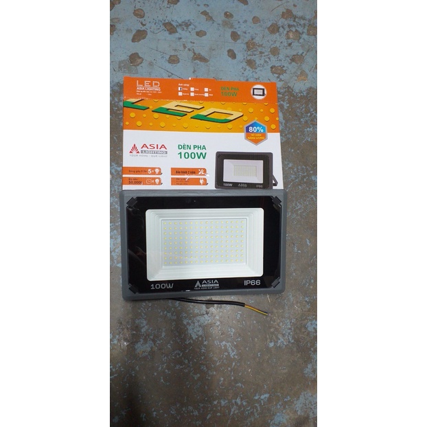ĐÈN PHA SMD: 100% CÔNG SUẤT ASIA - MODEL FLE  100W 150W 200W  FLE100 FLE150 FLE200