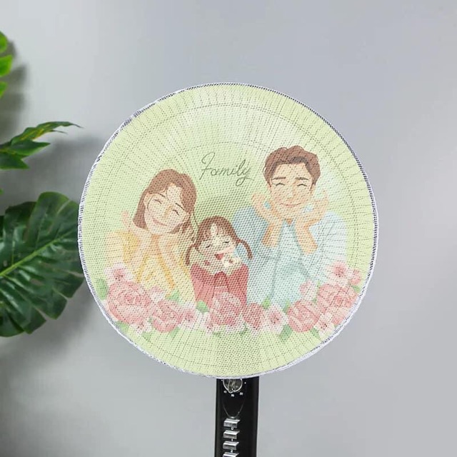Lưới Vải Bọc Quạt Chống Bụi, Bảo Bệ An Toàn Cho Bé Hình Ngộ Nghĩnh