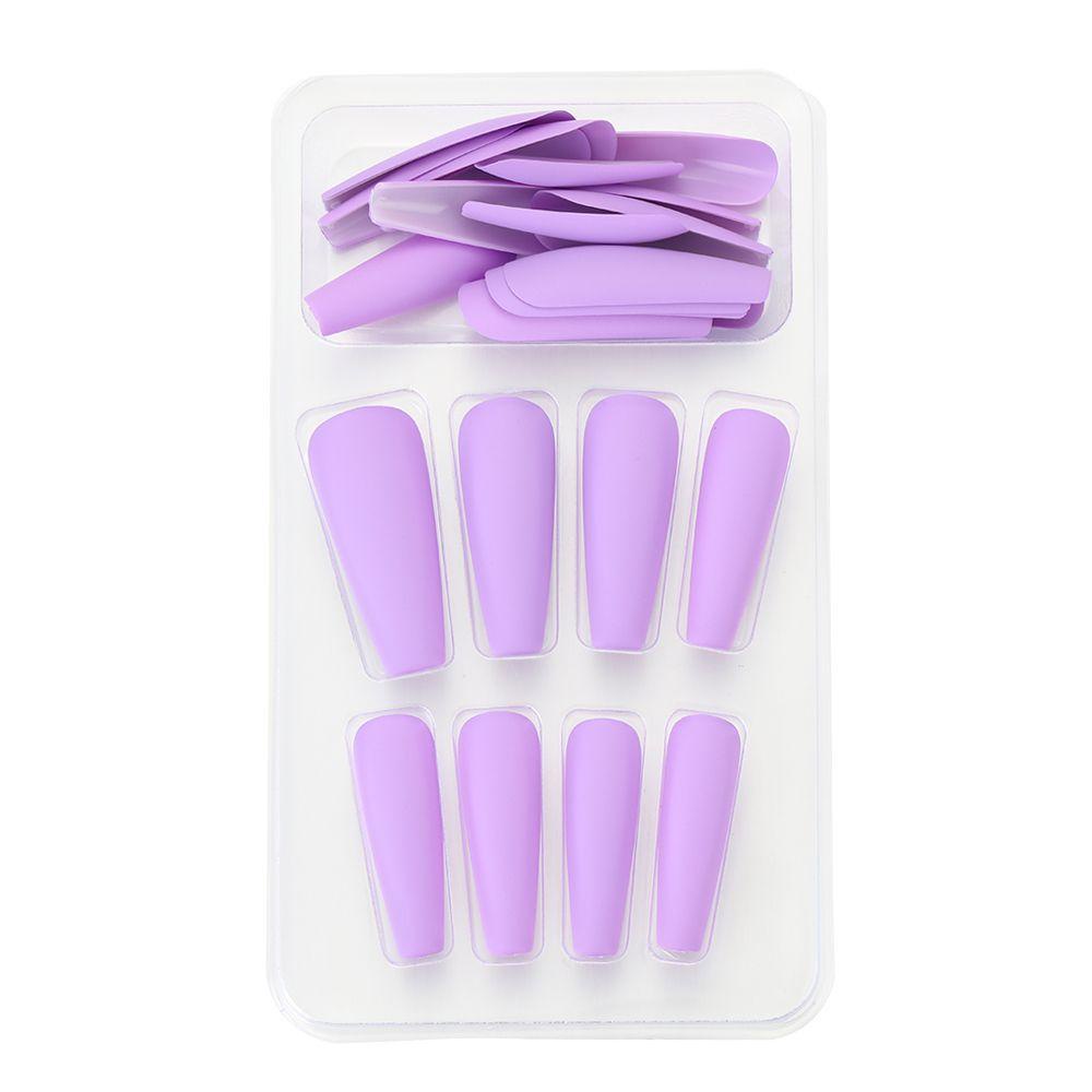Bộ 24 Móng Tay Giả Acrylic Che Phủ Toàn Diện Chất Lượng Cao