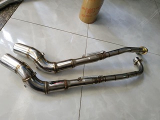 Cổ pô 2 khúc gắn Wave Dream Sirus