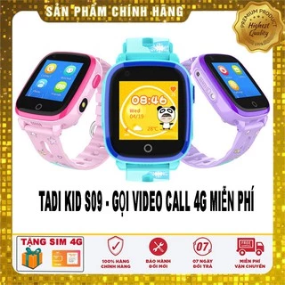 [HÀNG CHÍNH HÃNG] ĐỒNG HỒ THÔNG MINH ĐỊNH VỊ TRẺ EM TADI KID S09 GỌI VIDEO CALLCÓ CAMERA CHỤP ẢNH LẮP SIM GỌI ĐIỆN THOẠI