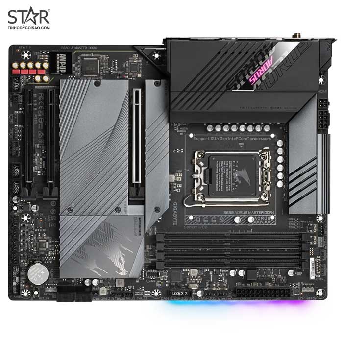 Mainboard Gigabyte B660 Aorus Master DDR4