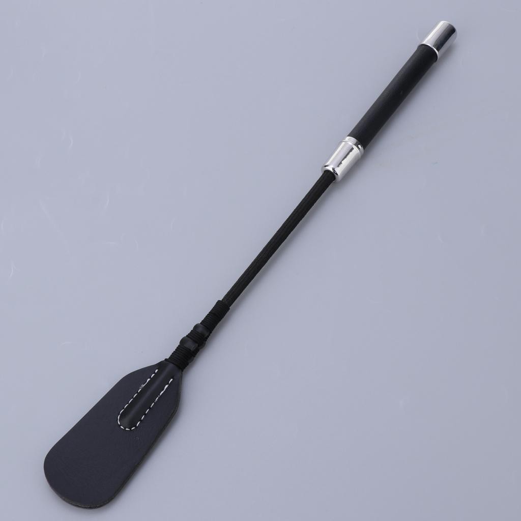 Homyl Da Mềm Cưỡi Crop Quai Da Thẳng Flogger Ngựa Roi 3 Kích Cỡ-168-OXUI3