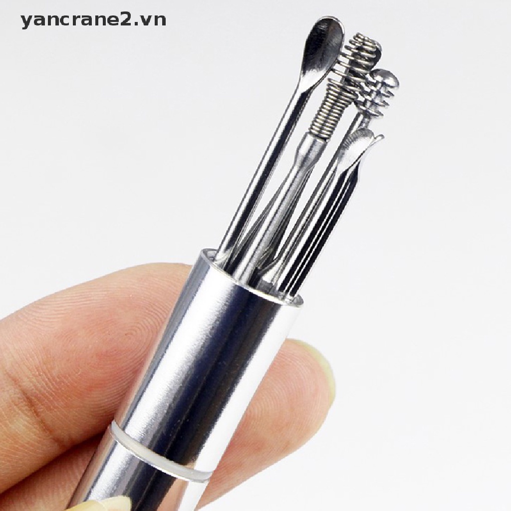 Bộ 6 Dụng Cụ Lấy Ráy Tai Bằng Inox Tiện Dụng