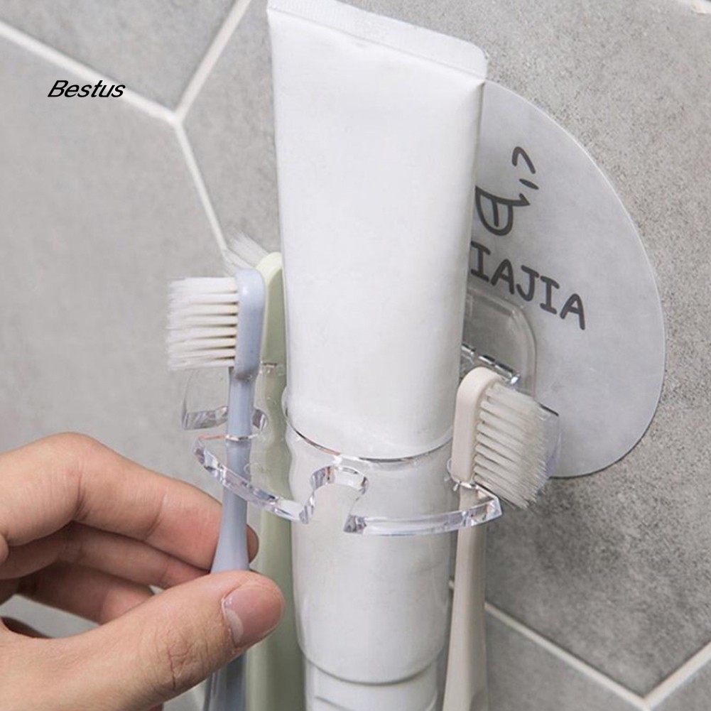 Kệ đựng bàn chải đánh răng treo tường dành cho nhà tắm