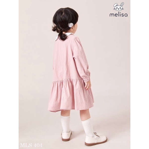 Váy Melisa Hồng cổ sen