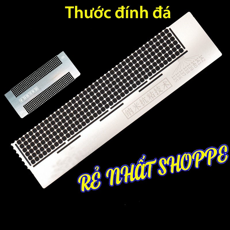 Thước làm tranh đính đá chuyên dụng giá rẻ loại A 17cm 30cm Venus