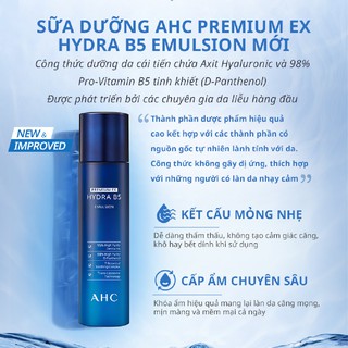 Sữa Dưỡng AHC Premium Ex Hydra B5 140ml