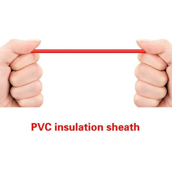 Set 10 dây cáp đầu kẹp cá sấu 50cm tiện lợi