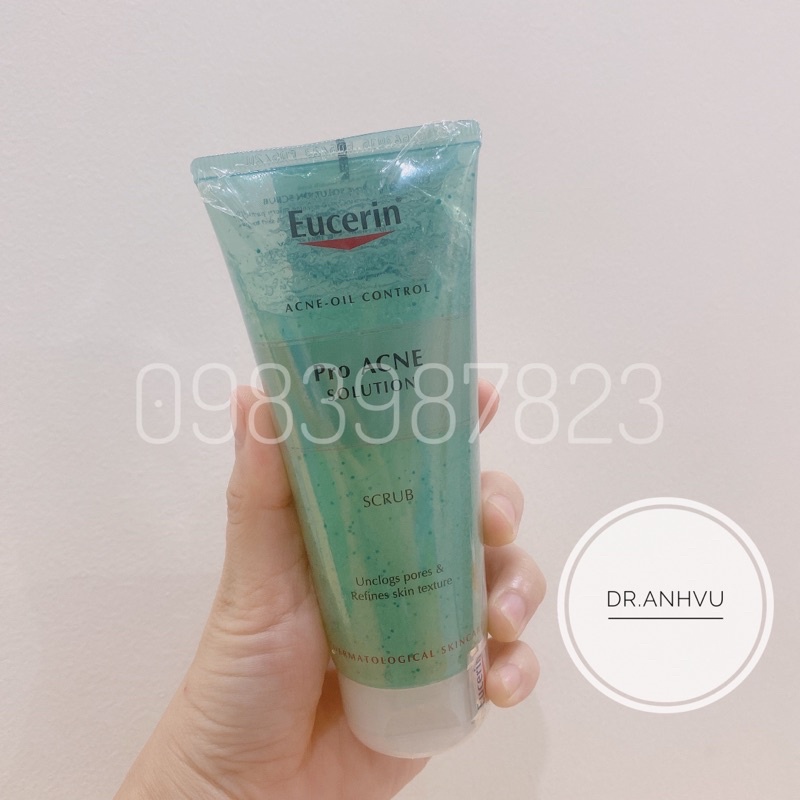 Gel tẩy tế bào chết Pro ACNE Solution Scrub euceri