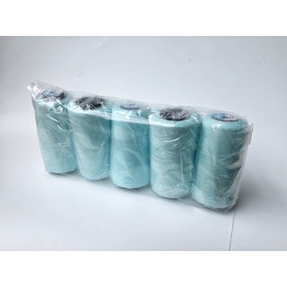 Vỉ 5 cuộn chỉ may màu xanh biển nhạt 5000m