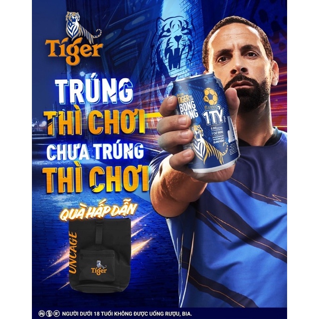 BIA TIGER (24 lon) KHUI LÀ TRÚNG