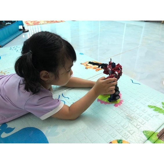 Mô hình Optimus Transformer Prime SS38 K.O AOYI MECH BMB SS 38 người máy 6001-4 / 6001-4B robot oto biến hình lắp ráp