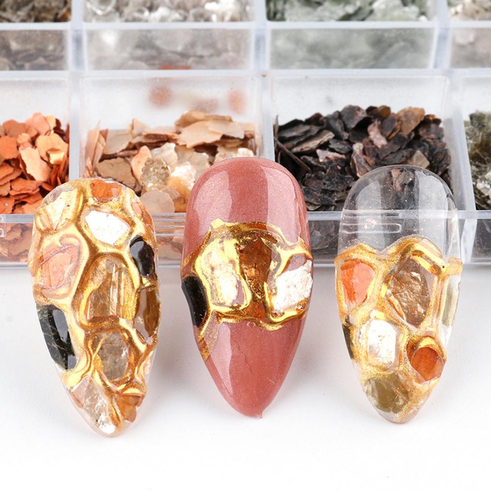 Phụ Kiện Trang Trí Móng Tay 3D Hình Vỏ Sò Phong Cách Nhật Bản Độc Đáo|Miếng Dán Trang Trí Móng Tay Xinh Xắn