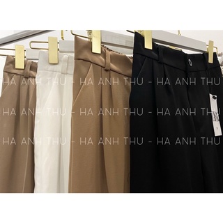 [ HA ANH THU ] Quần Tây Dài Ống Suông