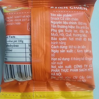SNACK CÁ VIÊN CHIÊN