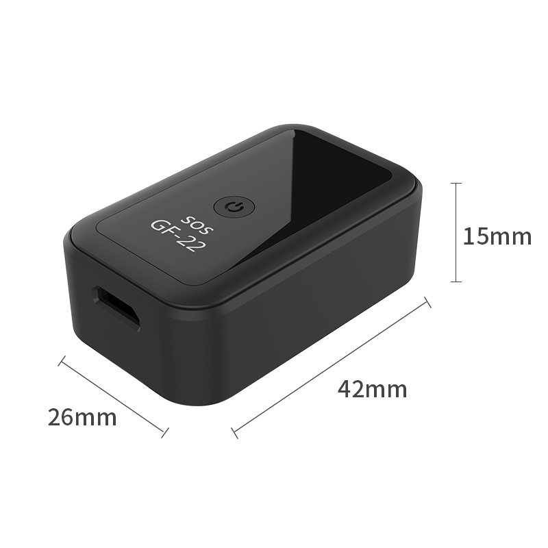 GF-22 Theo Dõi GPS Đa Chức Năng Theo Dõi Chống Mất Chống Trộm Định Vị GPS Định Vị Toàn Cầu