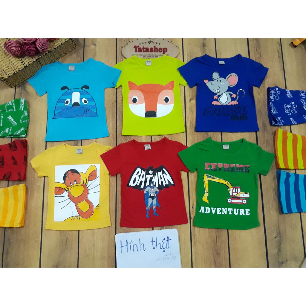 BỘ ĐỒ BÉ TRAI COTTON 8 22KG