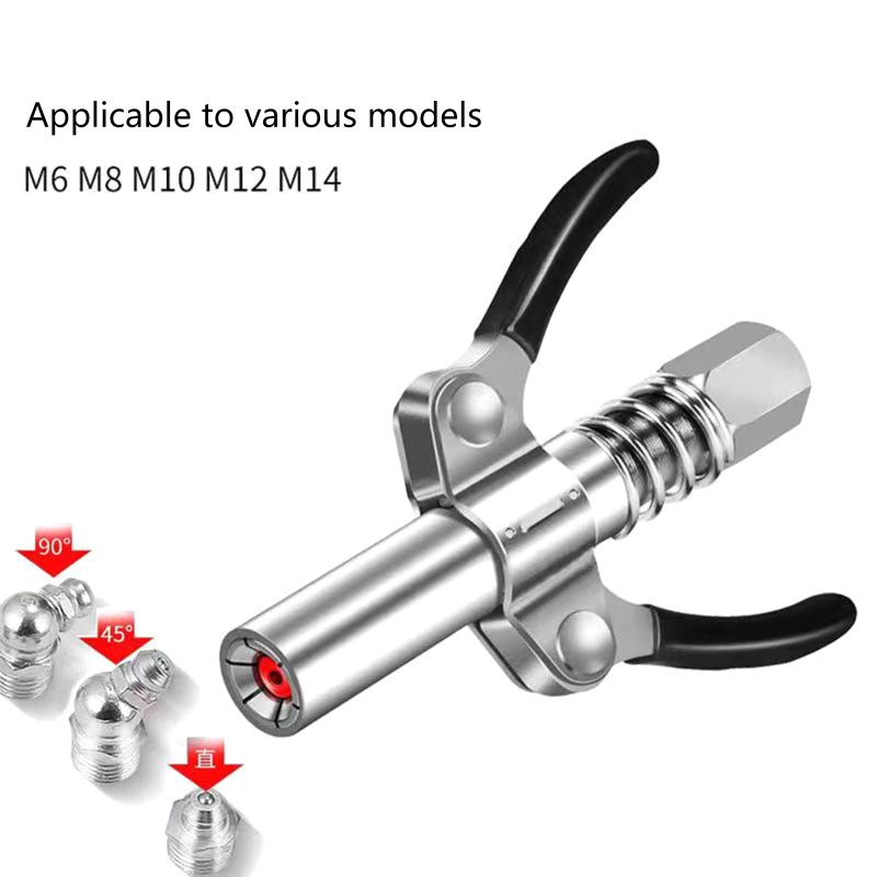 Đầu Nối Ống Mỡ NPT I 8 10000PSI Cho Khóa Không Khí Thủ Công