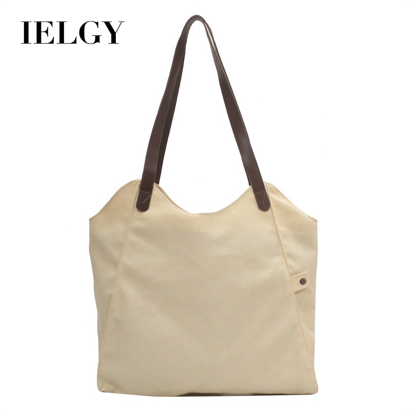 Túi tote IELGY đeo vai sức chứa lớn thời trang mùa xuân cho nữ