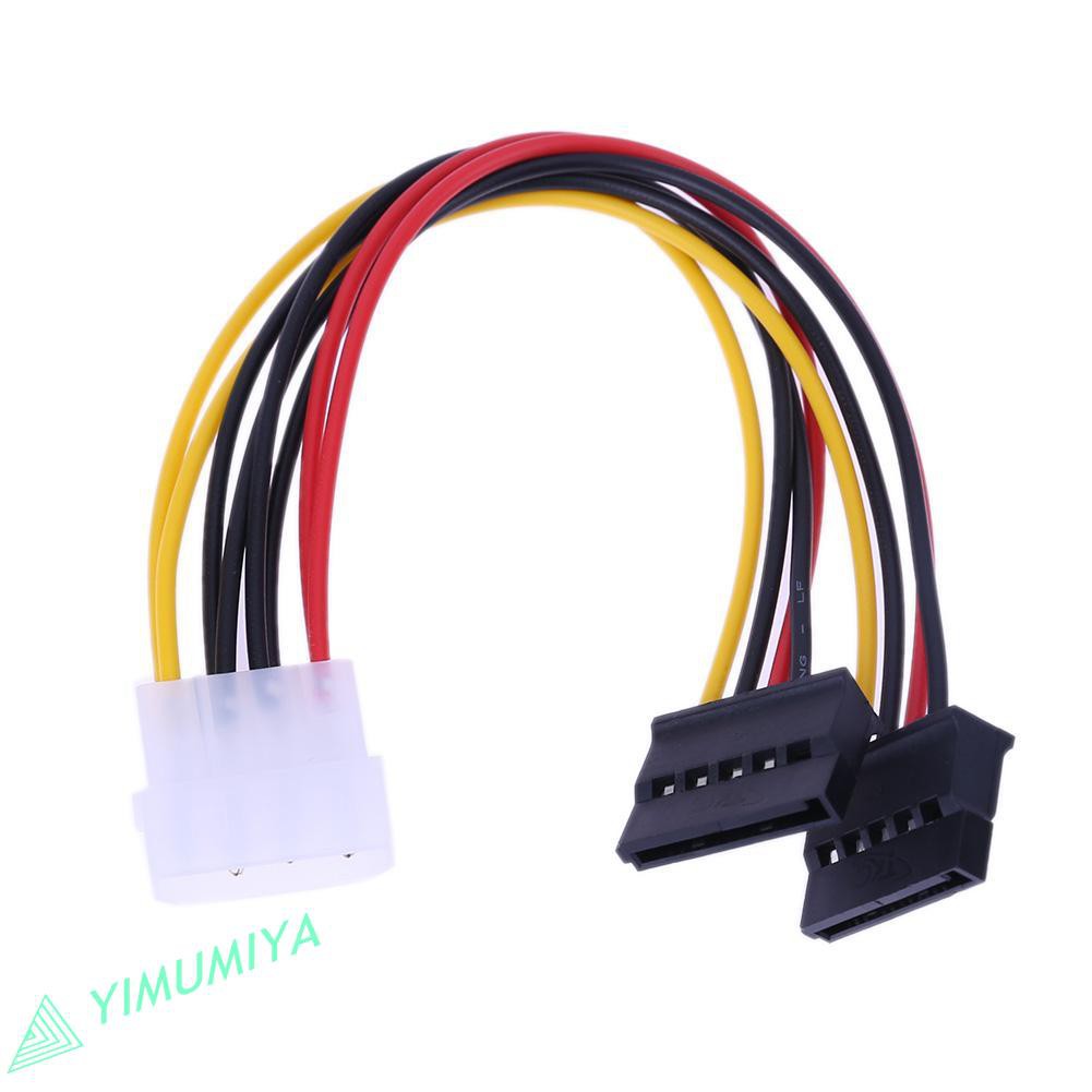 Cáp chuyển 4Pin IDE sang 2 ATA SATA thiết kế tiện lợi