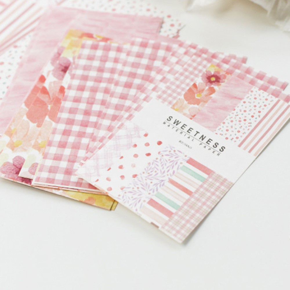 Set 50 Giấy Làm Thiệp Họa Tiết Hình Học Sáng Tạo