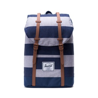Balo thời trang Herschel Retreat Border Stripe/Saddle