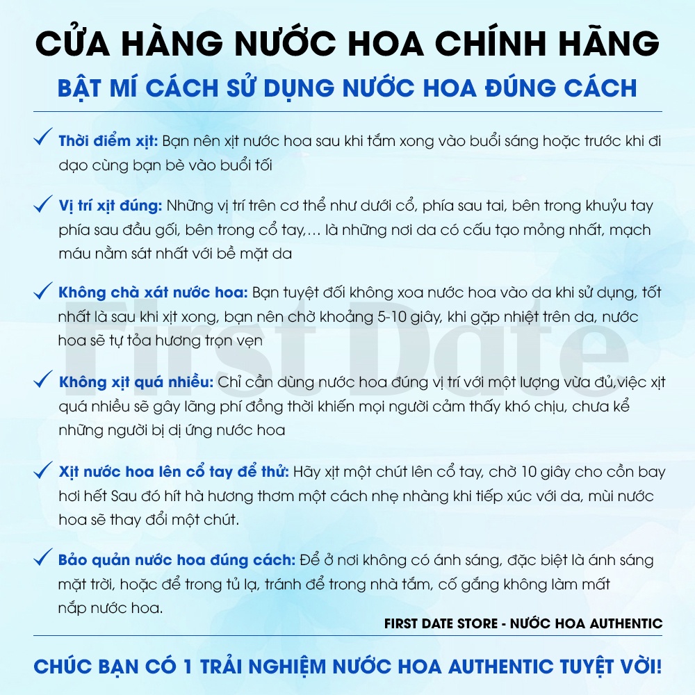 Nước Hoa Nam Dior Sauvage EDP Nam tính Mạnh mẽ Cuốn hút Thơm Lưu hương lâu 8 - 10 giờ - First Date