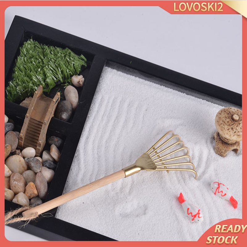 Japanese Zen Garden Kit for Desk Office Table Mini Zen Sand Garden Kit