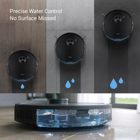 Robot Hút Bụi Lau Nhà ECOVACS DEEBOT T8 AIVI Plus Hàng New 100% Bảo Hành 12 Tháng