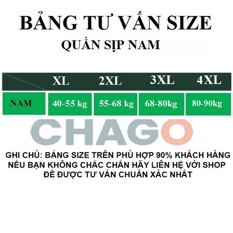 Quần sịp nam tam giác cao cấp Quần lót nam cotton thun lạnh thông hơi mặc ngủ mặc nhà hàng đẹp CHAGO CK SIP007