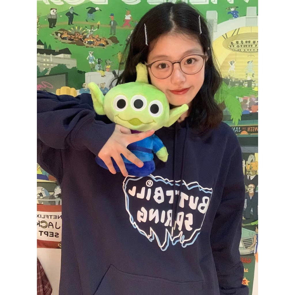 NRVP Áo Hoodie Tay Dài Oversize In Họa Tiết Phong Cách Hàn Quốc Kiểu Mới Cho Nam / Nữ