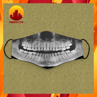 Khẩu Trang Chống Tia UV Skulls_19 RedCity Dây Đeo Mềm Chuyên Dụng, Đeo Thoải Mái, Không Đau Tai, Dễ Thở, Thoáng Khí