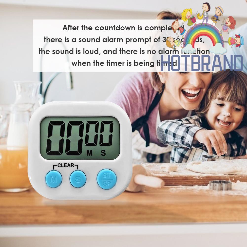 Đồng Hồ Đếm Ngược Điện Tử Màn Hình Lcd Kèm Giá Đỡ