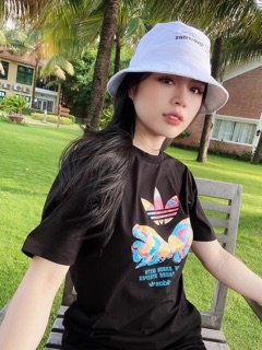 Mũ bucket adidas trắng[full tag code]