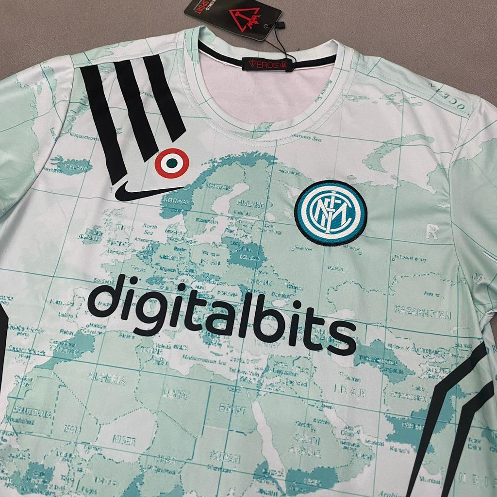 Bộ quần áo bóng đá clb Inter Milan xanh ngọc EROS 2023 FLG