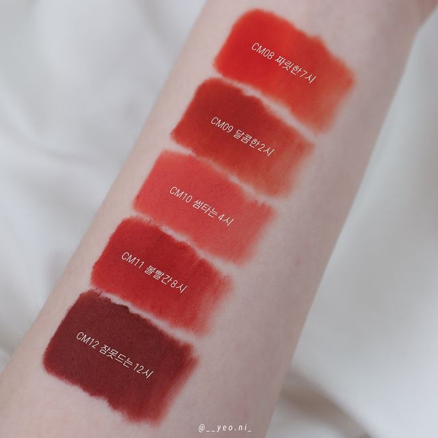 MBC Son kem lì Black rouge: BLACK ROUGE CREAM MATT ROUGE 1,2