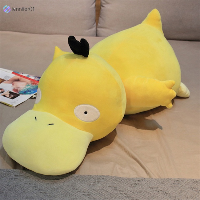 Jen pokemon series psyduck nhồi bông vịt sang trọng gối đồ chơi búp bê trang trí nội thất trẻ em quà tặng sinh nhật vịt sang trọng